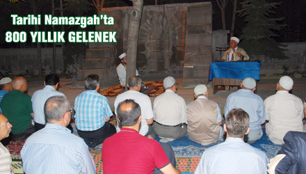 Tarihi Namazgah'ta 800 Yıllık Gelenek Canlandı
