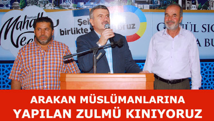 Arakan Müslümanlarına Yapılan Zulmü Kınıyoruz