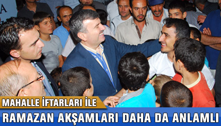 Mahalle İftarları Ramazan Akşamları'na Anlam Katıyor