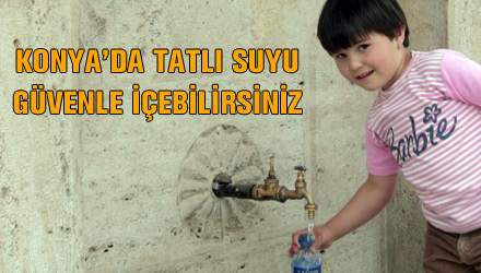 Şebeke Suyunu ve Tatlı Suyu Güvenle İçebilirsiniz