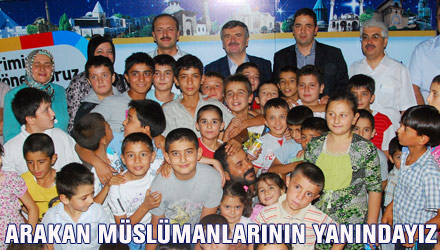 Arakan Müslümanlarının da Yanındayız