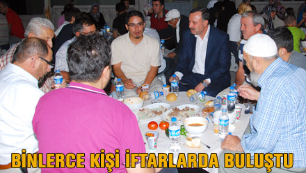 6 Mahalle İftar Programlarında Buluştu