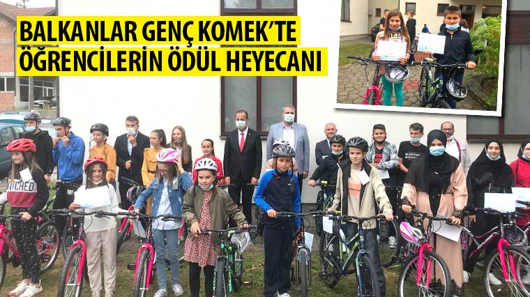 Balkanlar Genç KOMEK'te Öğrencilerin Ödül Heyecanı