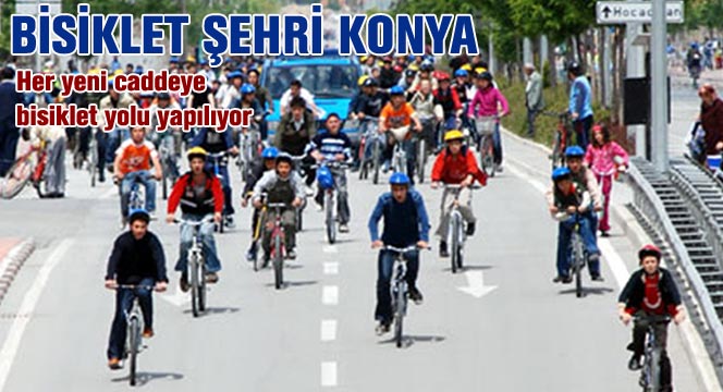 Her Yeni Caddeye Bisiklet Yolu Yapılıyor