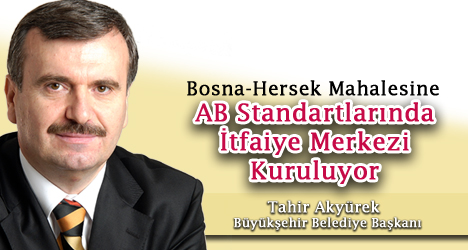 Bosna-Hersek'e AB Standartlarında İtfaiye Merkezi