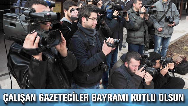Başkan Akyürek Çalışan Gazeteciler Bayramı'nı Kutladı