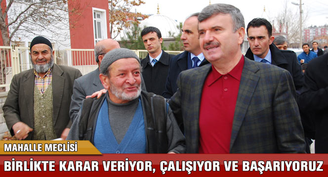 Birlikte Karar Veriyor, Çalışıyor ve Başarıyoruz