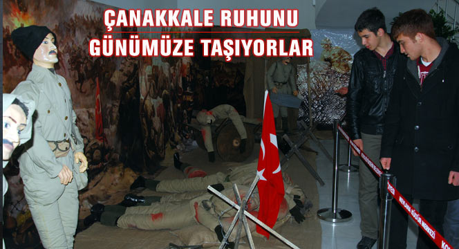 Çanakkale Ruhunu Günümüze Taşıyorlar