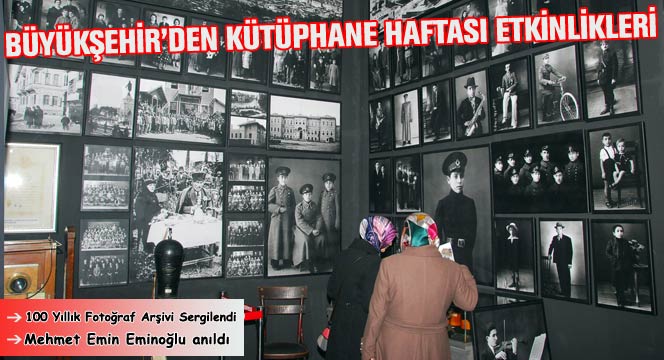 Büyükşehir'den Kütüphane Haftası Etkinlikleri