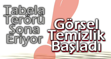 Görsel Temizlik Başlatıldı