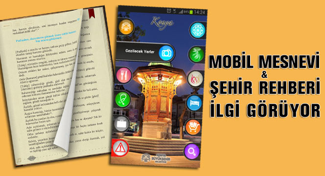 Mobil Mesnevi ve Şehir Rehberi Büyük İlgi Görüyor