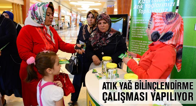 Atık Yağ Konusunda Bilinçlendirme Çalışması Yapılıyor