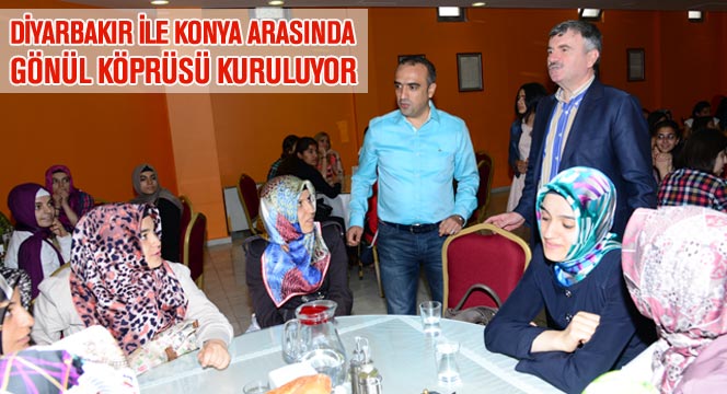 Diyarbakır İle Konya Arasında Gönül Köprüsü Kuruluyor