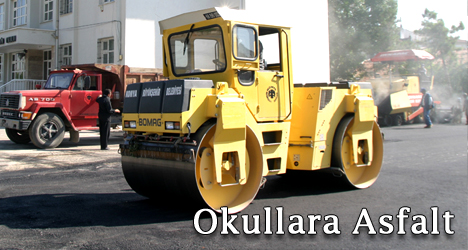 Okullara Asfalt