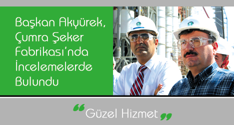 Çumra Şeker Fabrikası Açılışa Hazırlanıyor