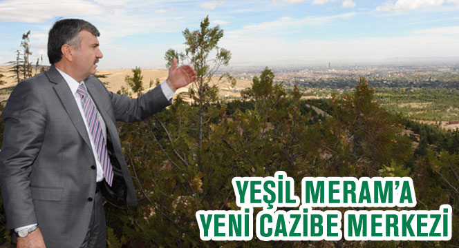 Yeşil Meram'a Yeni Cazibe Merkezi