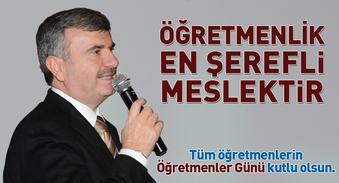 En Şerefli Meslek Öğretmenliktir