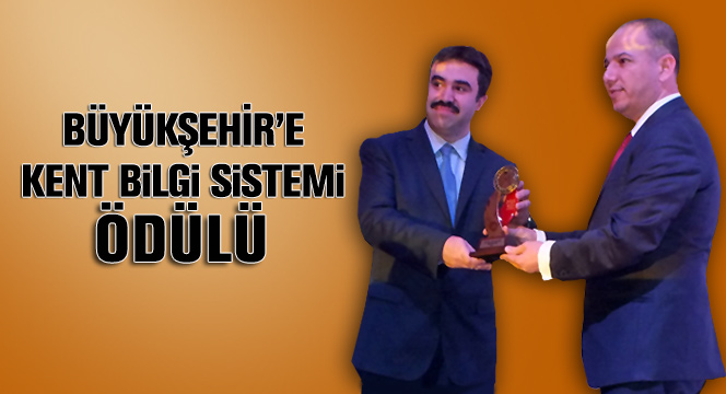 Büyükşehir'e Kent Bilgi Sistemi Ödülü