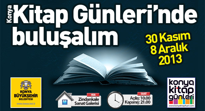 Kitapseverler 'Konya Kitap Günleri'nde Buluşacak