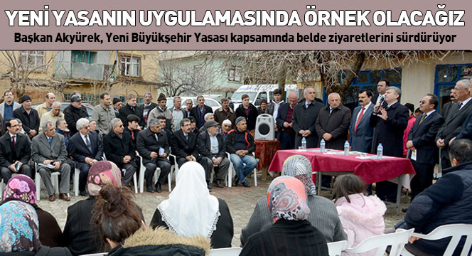 Yeni Yasanın Uygulamasında Örnek Olacağız