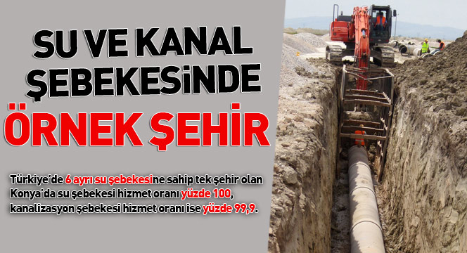 Su ve Kanal Şebekesinde Türkiye'ye Örnek