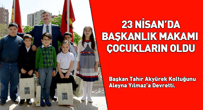 Başkan Akyürek Koltuğunu Aleyna Yılmaz'a Devretti