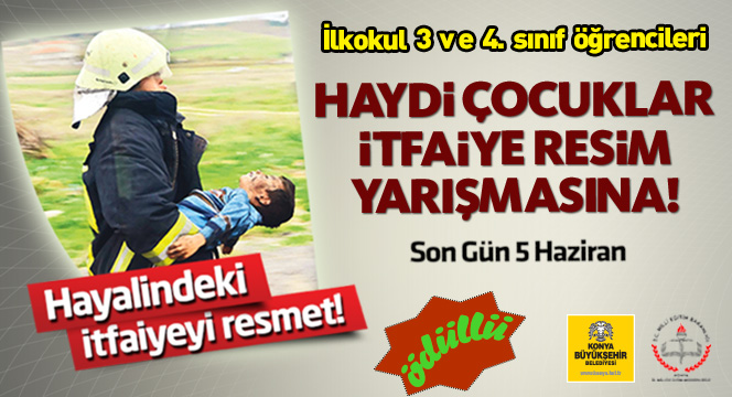 İtfaiye'den Resim Yarışması