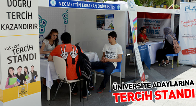 Üniversite Adaylarına Tercih Standı