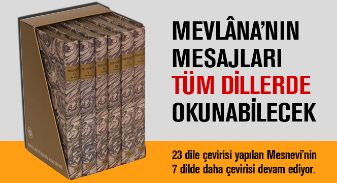 Mesnevi'nin Dünya Dillerine Çevirisi Devam Ediyor