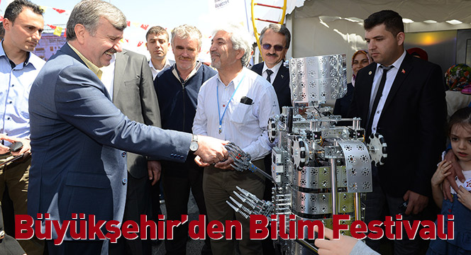 Büyükşehir'den Bilim Festivali