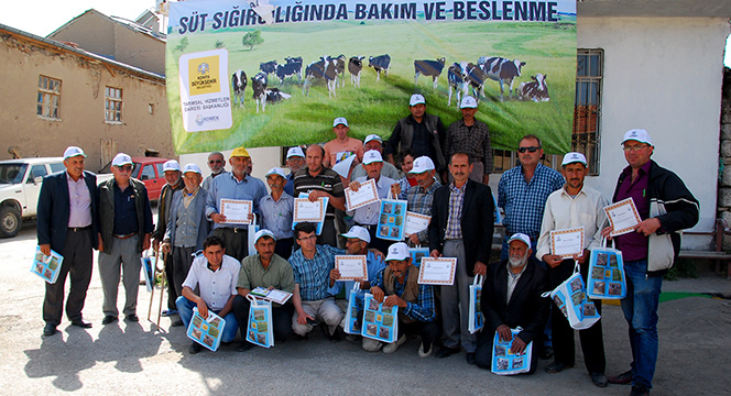 İlçelerde Süt Sığırcılığında Bakım ve Beslenme Eğitimi