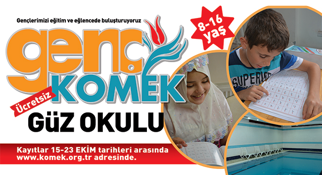 Öğrenciler Hafta Sonu Genç KOMEK'te