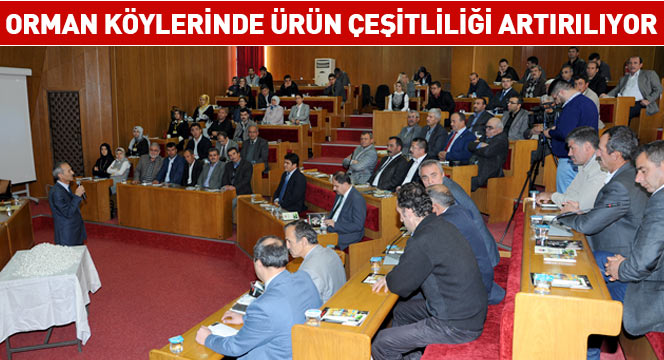 Orman Köylerinde Ürün Çeşitliliği Artırılıyor