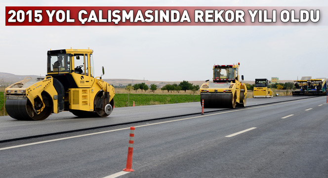 Büyükşehir`den Yol Çalışmalarında Rekor