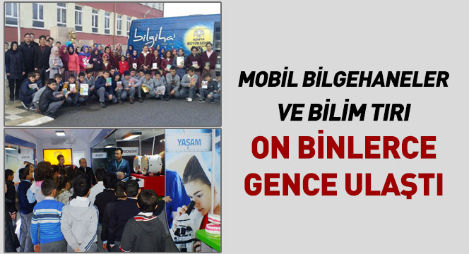 Mobil Bilgehaneler ve Bilim Tırı On Binlerce Gence Ulaştı