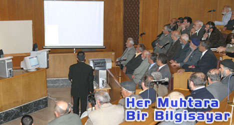 MUHTARLARA BİLGİSAYAR EĞİTİM SEMİNERİ