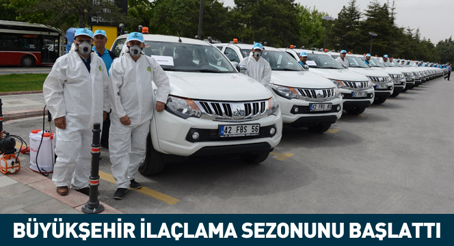 Büyükşehir İlaçlama Sezonunu Başlattı