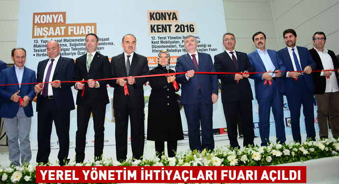 Yerel Yönetim İhtiyaçları Fuarı Açıldı