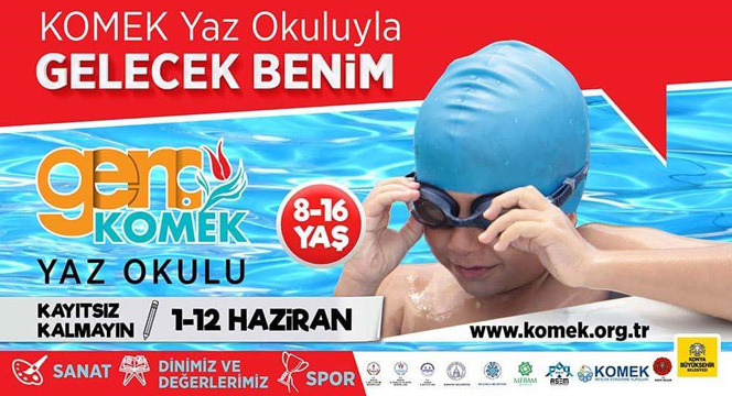 Genç KOMEK Yaz Okulu Kayıtları 1 Haziran'da Başlıyor
