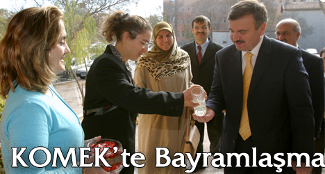 KOMEK'te Bayramlaşma
