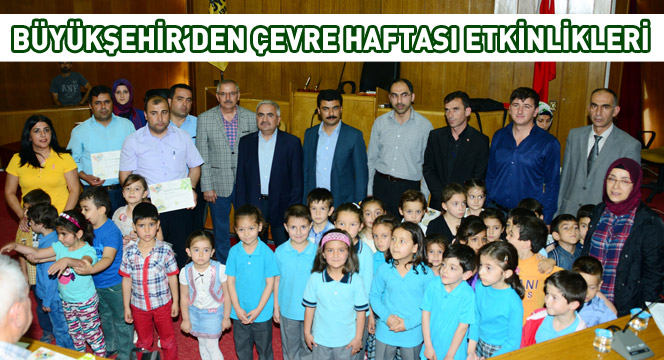 Büyükşehir'den Çevre Haftası Etkinlikleri