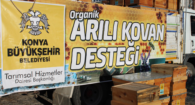 Büyükşehir'den Üreticiye Arı Desteği