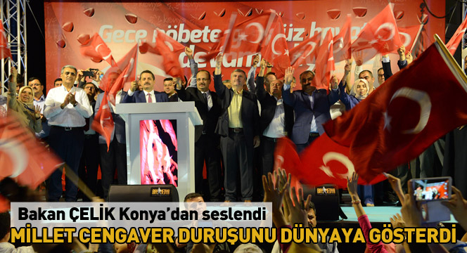 Millet Cengaver Duruşunu Dünyaya Gösterdi