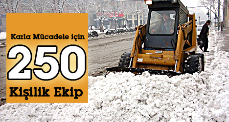 Karla Mücadele Ekibi Oluşturuldu