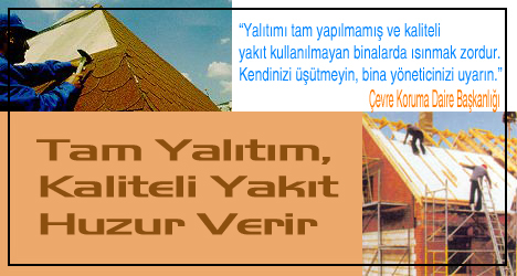 Isı Kaybı ve Çevre Kirliliği İçin Uyarı