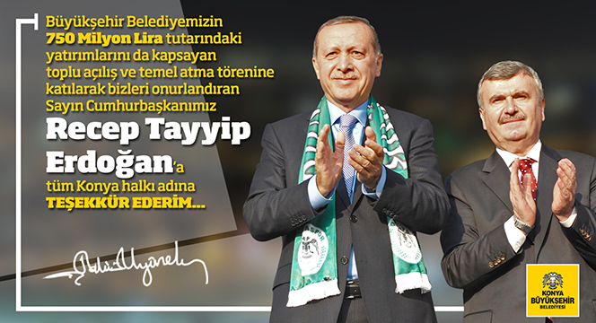'Sayın Cumhurbaşkanımıza Teşekkür Ediyoruz'