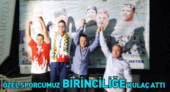 Özel Sporcumuz Birinciliğe Kulaç Attı