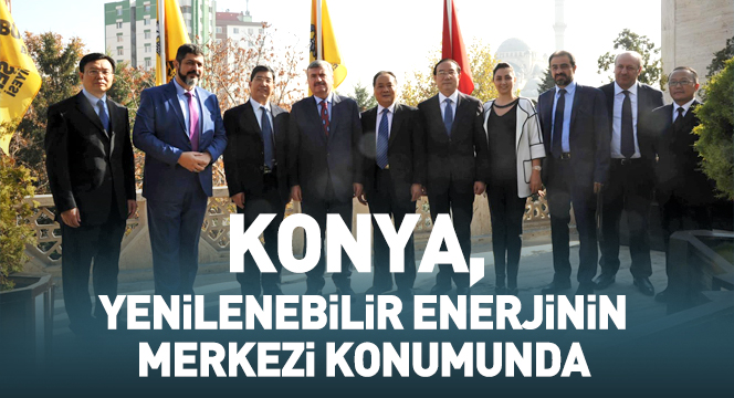 Konya, Yenilenebilir Enerjinin Merkezi Konumunda