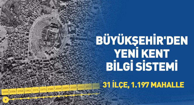 Büyükşehir'den 31 İlçeyi Kapsayan Yeni Kent Bilgi Sistemi