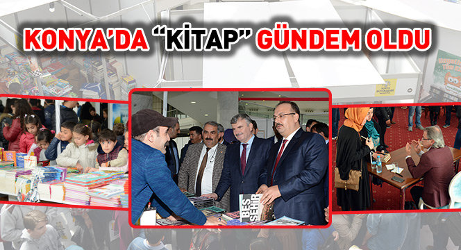 Konya'da 'Kitap' Gündem Oldu
